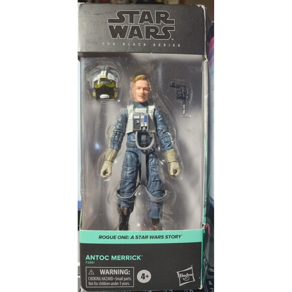 NEW Star Wars Antoc Merrick The Black Series "Blue Flyer" Disney Hasbro - Picture 8 of 8